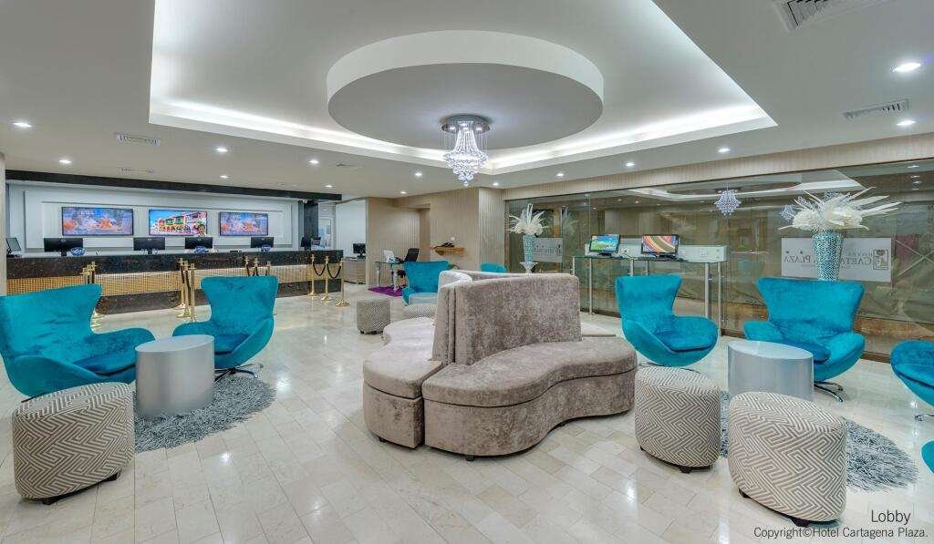 Hotel cartagena Plaza Lobby