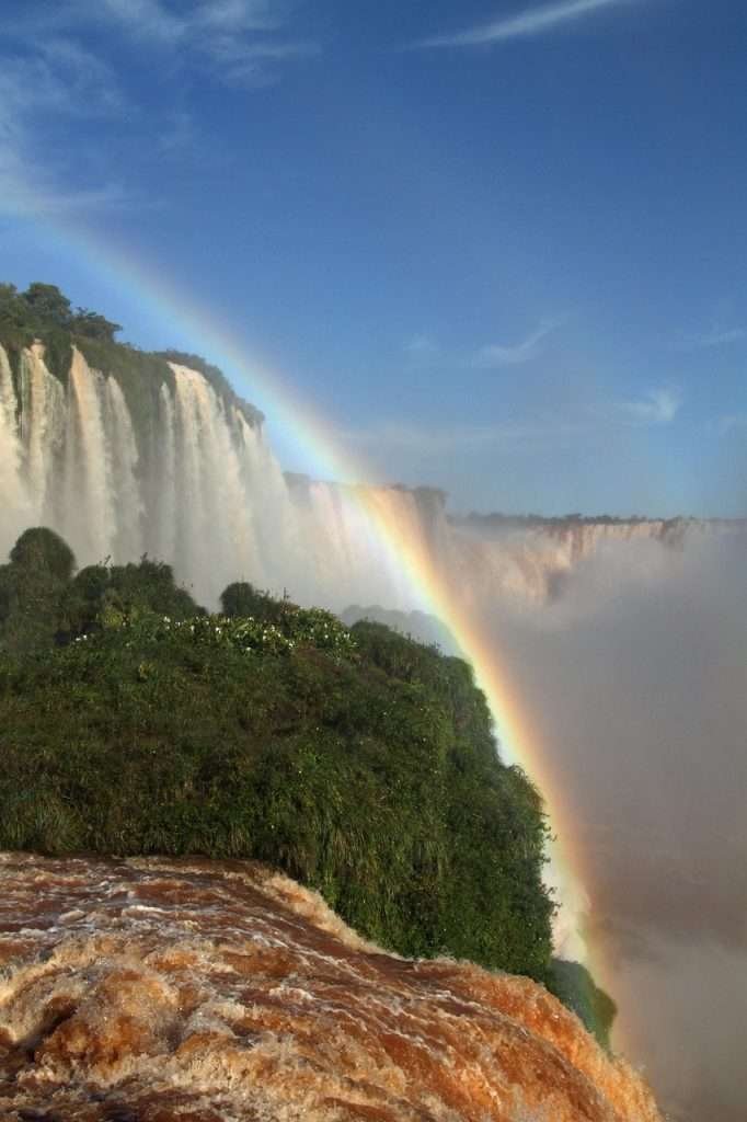 iguazu falls, waterfalls, brasil, water, south, america, landscape, unesco, cataratas, tourist, scenery, outdoors, landmark, rainbow, iguazu falls, iguazu falls, iguazu falls, iguazu falls, iguazu falls