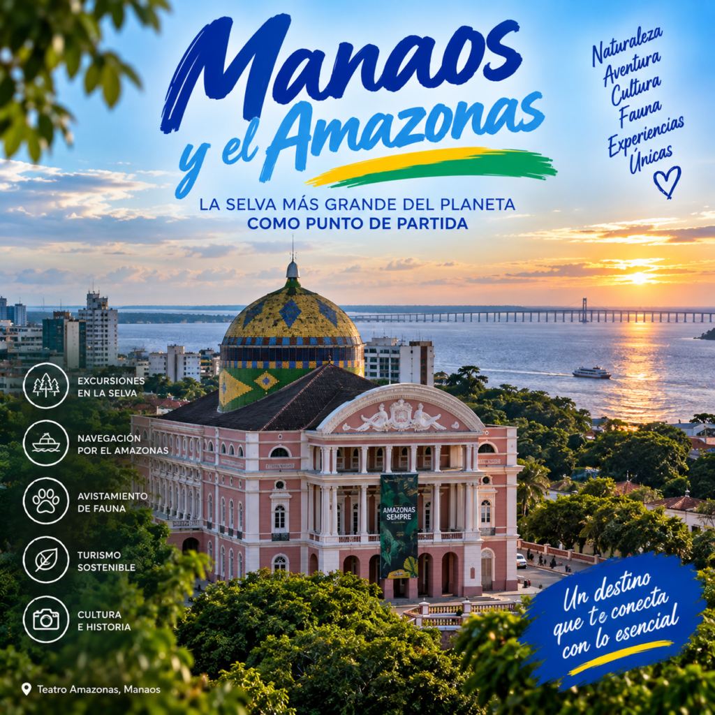 actividades, viajes y tours a manaos, brasil con almejatours
